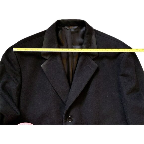 Brooks Brothers 346 Wool Cashmere Blend Overcoat Mens 44S Classic Formal Coat - Picture 10 of 16